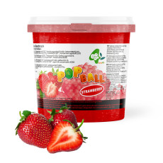 POP BALL - BOBA FRAISE SEAU 3.2KG