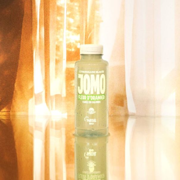JOMO - CITRONNADE GLACEE FLEUR ORANGER BOUTEILLE RPET 350ML x12 BIO