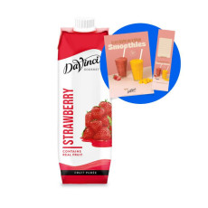 DaVinci Gourmet - Smoothie fraise brique 1l x10 DaVinci Gourmet - Smoothie fraise brique 1l x10