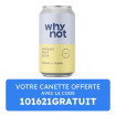 Why Not - Soda craft citron mate canette 330ml x1 bio