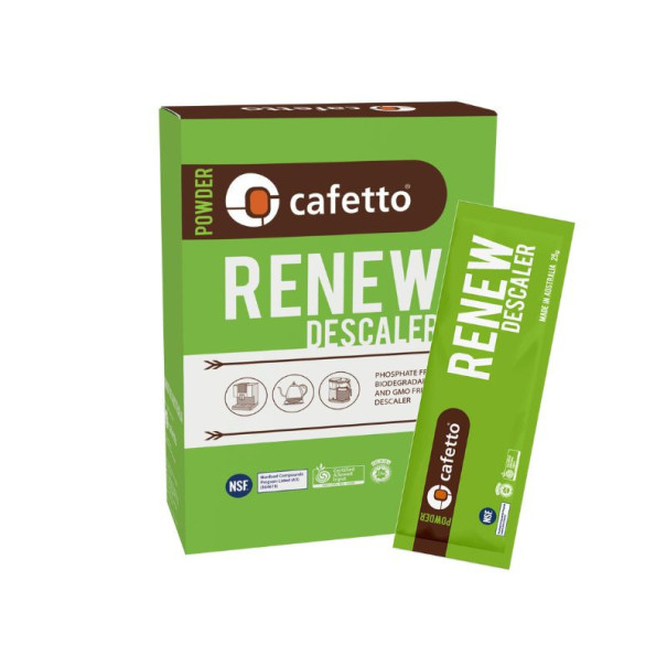 Cafetto - Renew détartrant machine à café sachet 25g x6