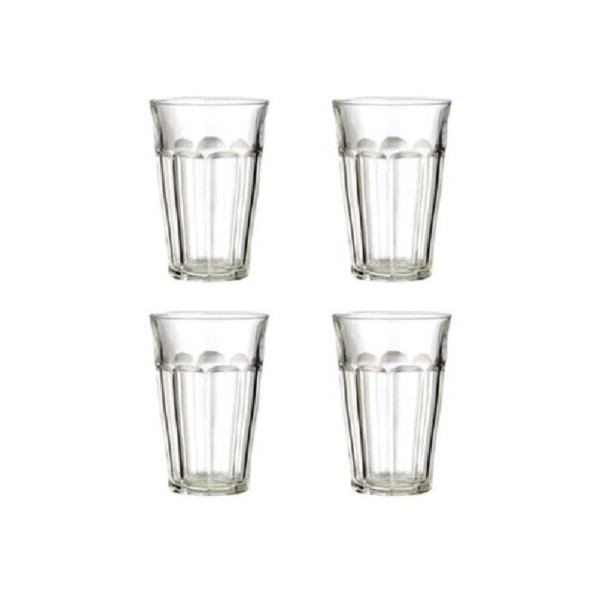 DURALEX - PICARDIE SET DE 4 VERRES 250 ML