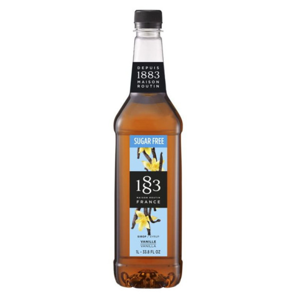 Routin 1883 - Sirop Vanille sans sucres 1L bouteille PET