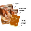 Monin - Kit PLV automnale: posters, fiches recettes, chevalets Monin - Kit PLV automnale: posters, fiches recettes, chevalets