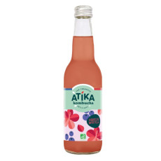 ATIKA - KOMBUCHA HIBISCUS MYRTILLE 330ML x12 BIO