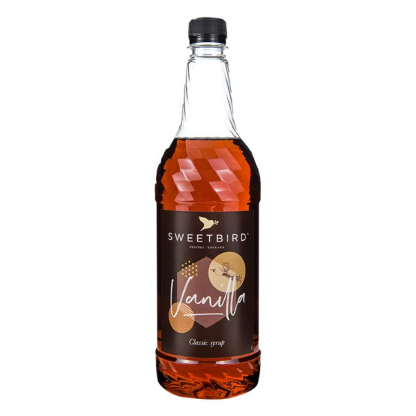 Sweetbird - Sirop vanille bouteille PET 1L