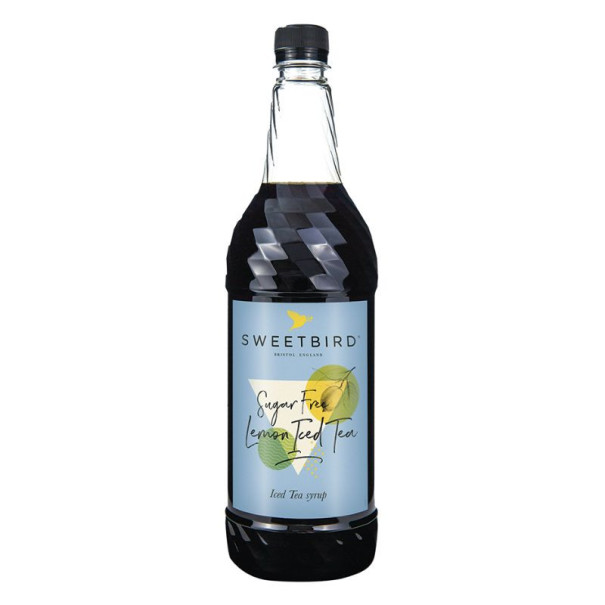 Sweetbird - Sirop iced tea citron sans sucre 1L bouteille PET