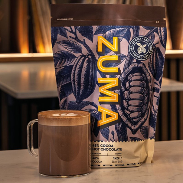 Zuma - Poudre chocolat noir 48% poche 1kg