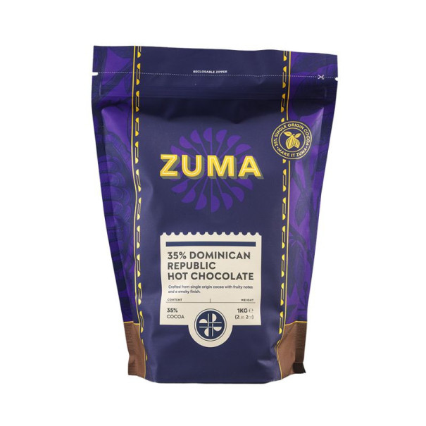 Zuma - Chocolat chaud de République Dominicaine poche 1kg