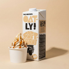 OATLY - SOFT SERVE BASE LIQUIDE POUR GLACE SOFT VEGAN BRIQUE 1L x6