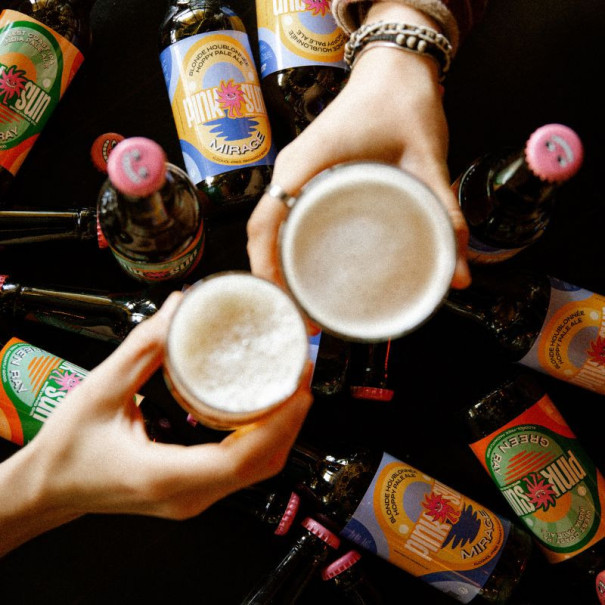 Pink Sun - Green Ray West Coast IPA bière sans alcool 330ml x12