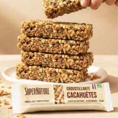 Supernature - Barre cacahuètes vrac 38g x96 bio