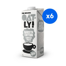 OATLY - BOISSON AVOINE BARISTA LIGHTER TASTE BRIQUE 1L x6