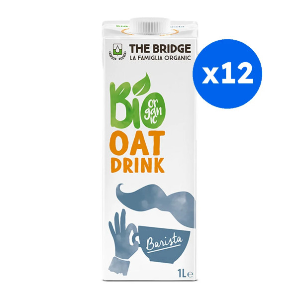 THE BRIDGE - BARISTA BOISSON VEGETALE AVOINE 1L x12 BIO