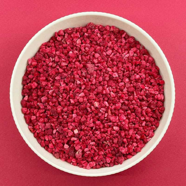 Kerwell -Framboises lyophilisées en brisures sachet 100g