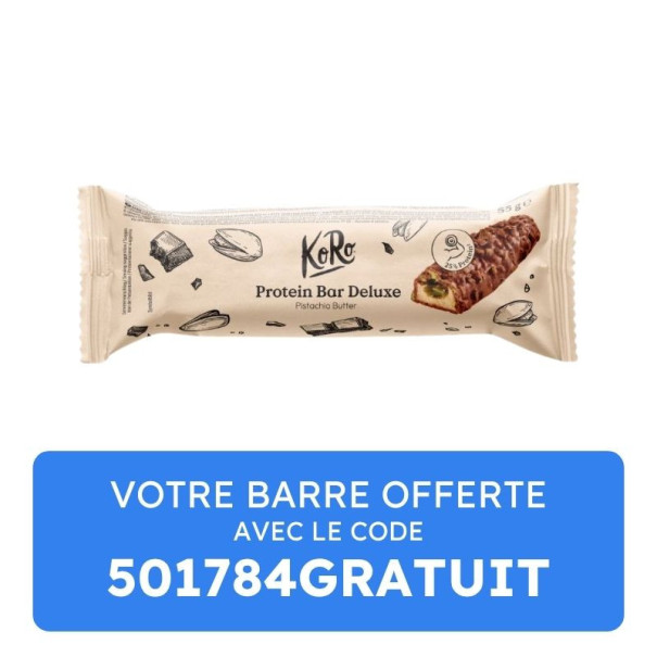 KORO - BARRE PROTEINEE PISTACHE 55G x1