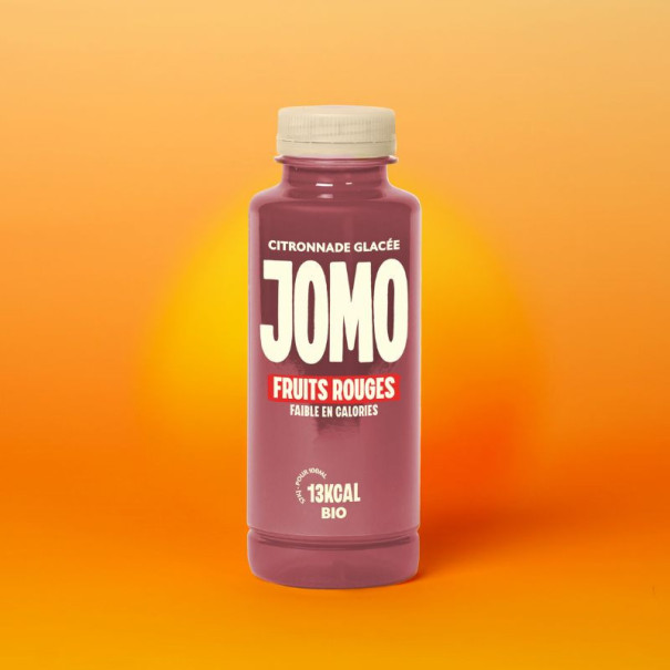 Jomo - Citronnade glacée fruits rouges bouteille RPET 350ml x12 bio