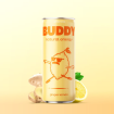 Buddy - Boisson focus pétillante citron gingembre canette 250ml x12 bio