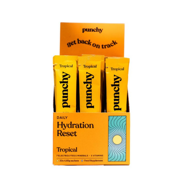 Punchy - Poudre électrolyte tropical sachet 4.85g x30