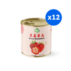 BOBOQ - MORCEAUX DE FRAISE BOITE 850G