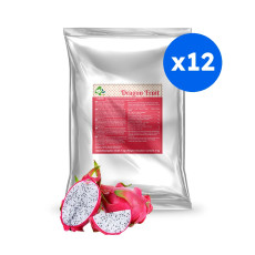 BOBOQ - BUBBLE TEA POUDRE FRUIT DU DRAGON VEGAN POCHE 1KG