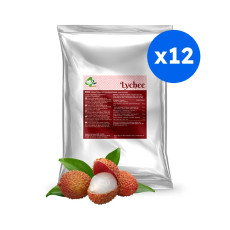 BOBOQ - BUBBLE TEA POUDRE LITCHI VEGAN POCHE 1KG