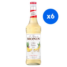 MONIN - SIROP BANANE JAUNE 700ML BOUTEILLE VERRE