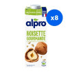 Alpro Lait de noisette 8 x 1L
