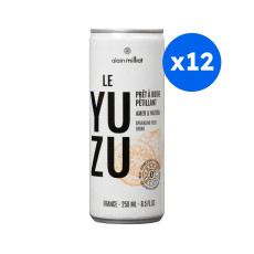 ALAIN MILLIAT - LE YUZU PETILLANT CANETTE 250ML X12 BIO