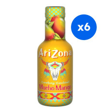 ARIZONA - MUCHO MANGO JUS MANGUE 500ML x6