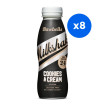 BAREBELLS - MILKSHAKE COOKIE AND CREAM BOUTEILLE PET 330ML x8