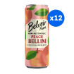 BELVOIR - BELLINI PECHE SANS ALCOOL CANETTE ALU 250ML x12