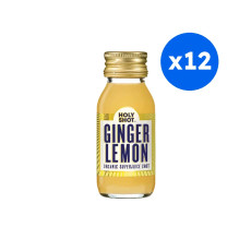 HOLYSHOT - SHOT JUS GINGER LEMON BOUTEILLE VERRE 60ML x12 BIO