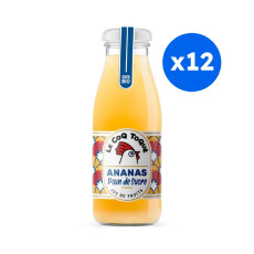 LE COQ TOQUE - JUS D'ANANAS BOUTEILLE VERRE 250ML x12 BIO