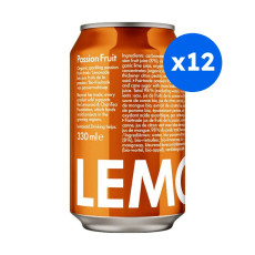 LEMONAID - FRUIT DE LA PASSION CANETTE 330ML x12 BIO