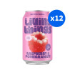 LIVING THINGS - SODA PREBIOTIQUE PETILLANT FRAMBOISE GRENADE 330ML x12