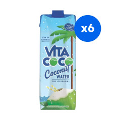 VITA COCO - EAU DE COCO PURE TETRA PAK 1L x6