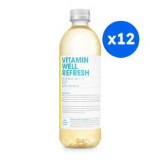 VITAMIN WELL - REFRESH KIWI CITRON BOUTEILLE PET 500ML x12