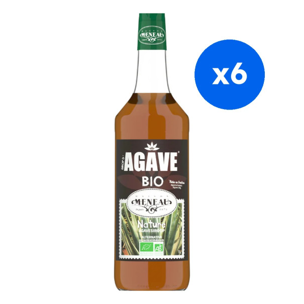 MENEAU - SIROP AGAVE BOUTEILLE VERRE 1L BIO