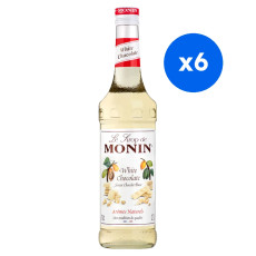 MONIN - SIROP CHOCOLAT BLANC 700ML BOUTEILLE VERRE