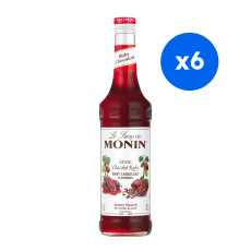 MONIN - SIROP CHOCOLAT RUBY 700ML BOUTEILLE VERRE