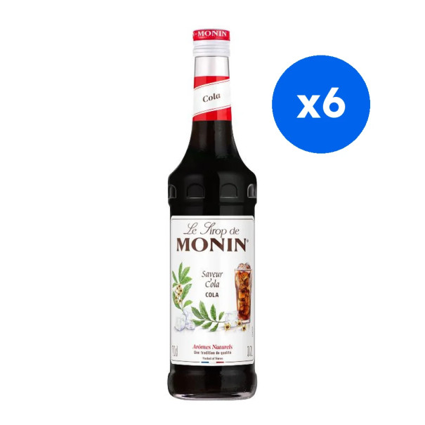 MONIN - SIROP COLA 700ML BOUTEILLE VERRE
