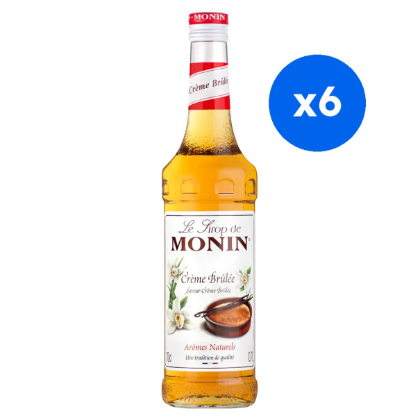 MONIN - SIROP CREME BRULEE 700ML BOUTEILLE VERRE