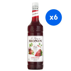 MONIN - SIROP FRAISE 1L BOUTEILLE PET