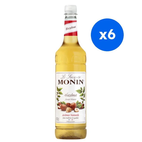 MONIN - SIROP NOISETTE 1L BOUTEILLE PET