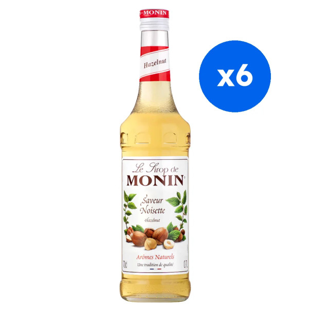 MONIN - SIROP NOISETTE 700ML BOUTEILLE VERRE