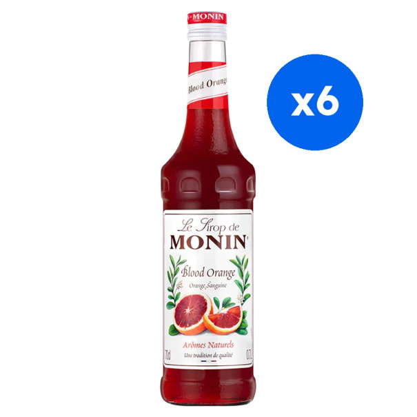 MONIN - SIROP ORANGE SANGUINE 700ML BOUTEILLE VERRE