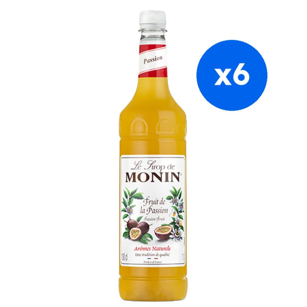 MONIN - SIROP PASSION 1L BOUTEILLE PET