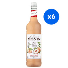MONIN - SIROP PECHE BLANCHE 1L BOUTEILLE PET
