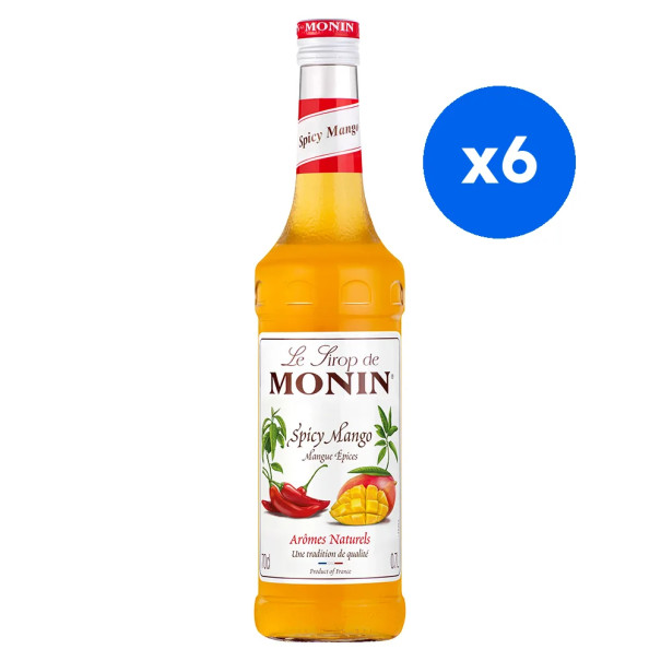 MONIN - SIROP SPICY MANGO 700ML BOUTEILLE VERRE
